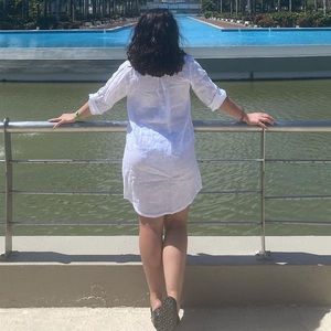 Linen Cover-Up- beautiful and light for summer